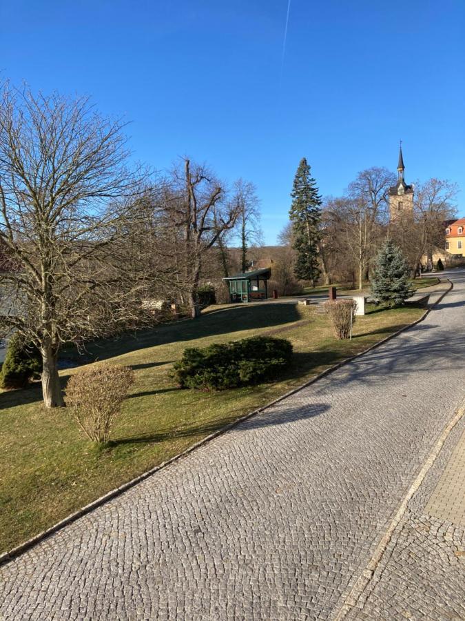 Ferienwohnung Am Schlosspark Ettersburg Bei Weimar Exterior foto